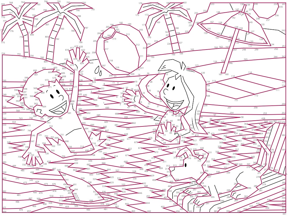 Соедини точки